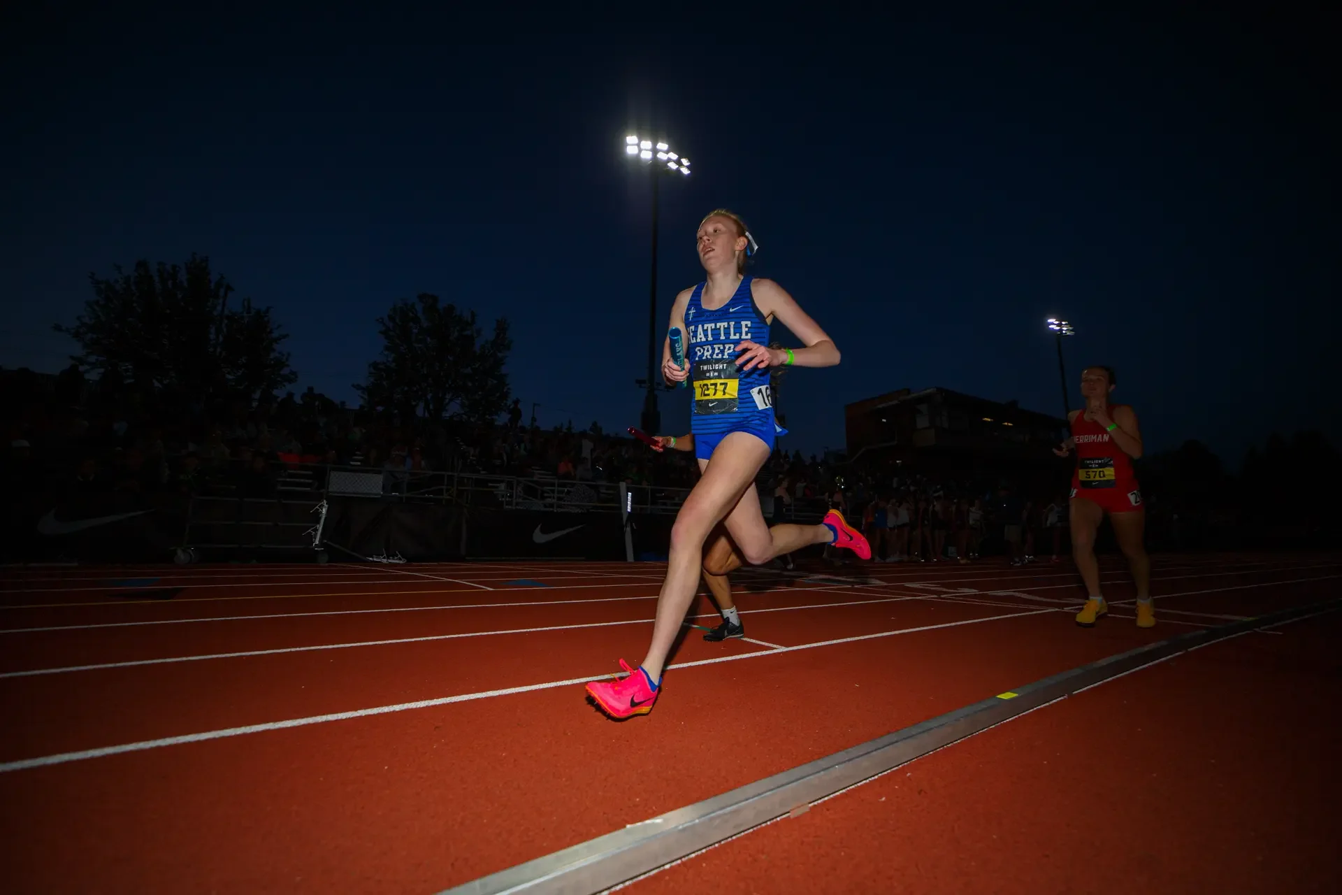 Seattle Prep Track Athlete Twilight Relays
