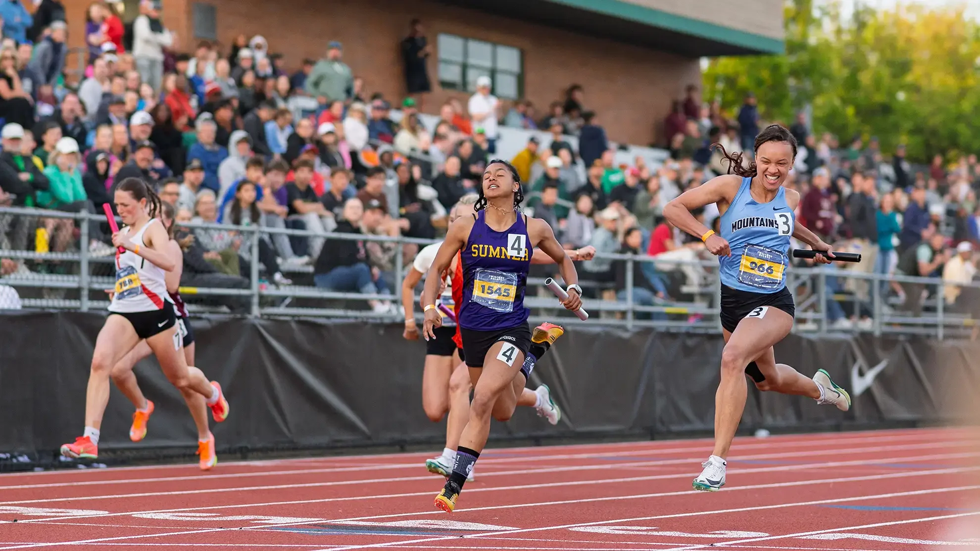 Nike Jesuit Twilight Relays 2026 Girls Finish Line Action