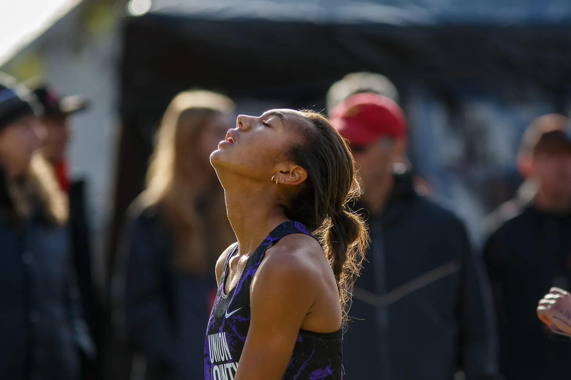 High school cross country runner competing at Nike Cross Nationals 2025