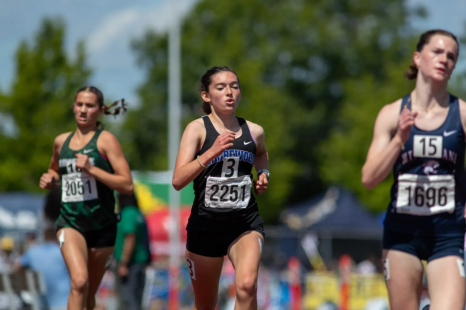 Olivia Decker, 3200m personal record at the WIAA State Championships