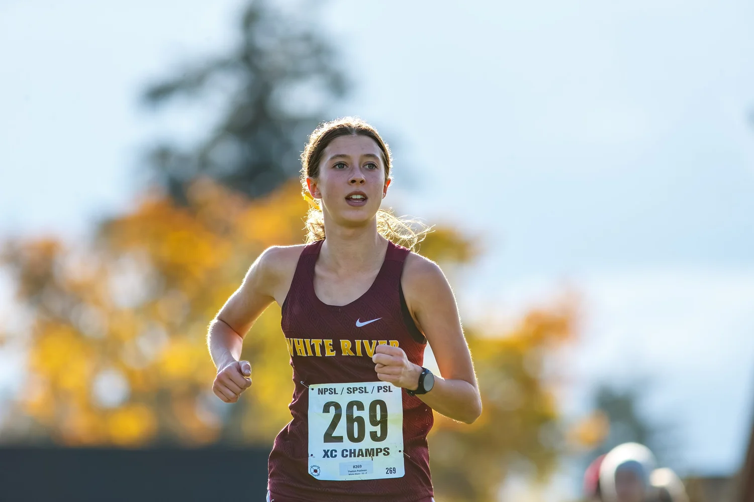 SPSL/PSL/NPSL XC Champs 2026 — Paeton Poelman, White River, 2025 3A NPSL Champion
