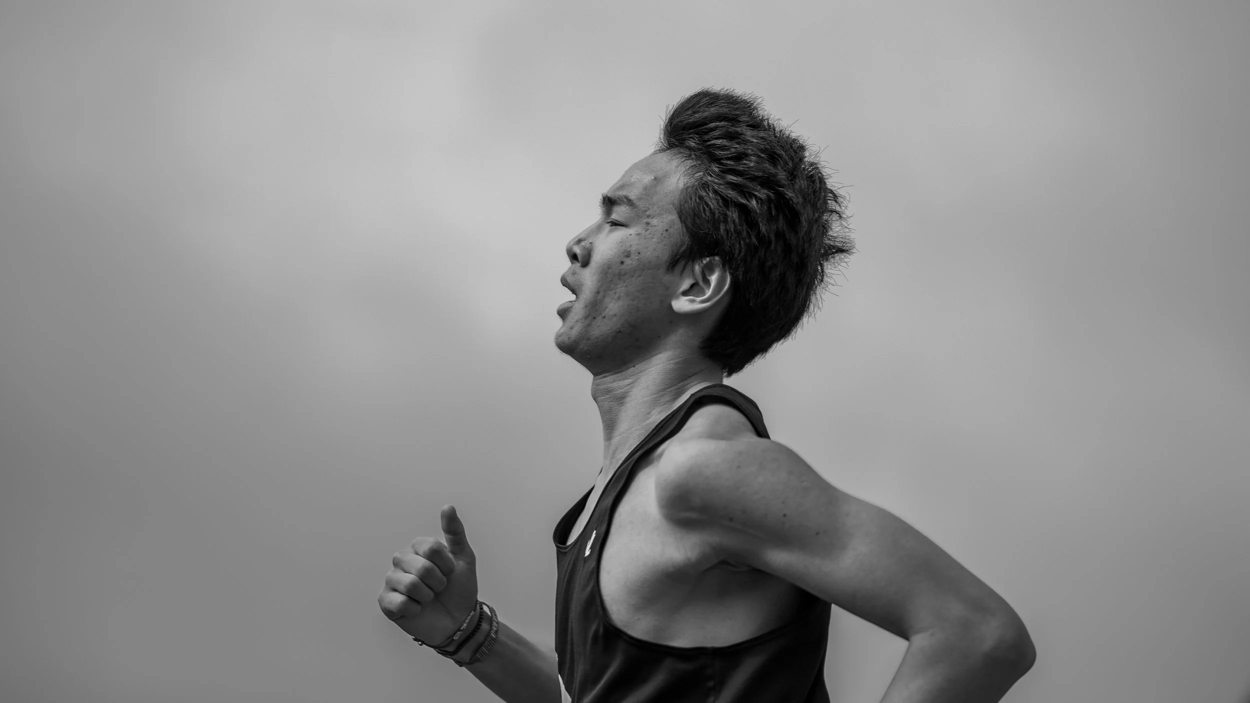 Tai Taylor of Olympia High School competing in the 1600m race.