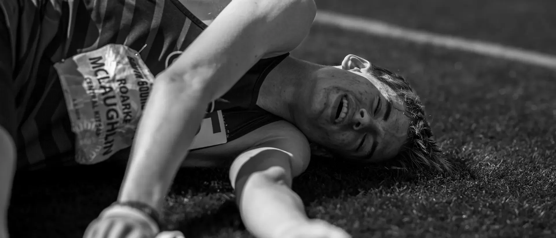 Roarke McLaughlin Track Athlete Sparks Stadium Olympia