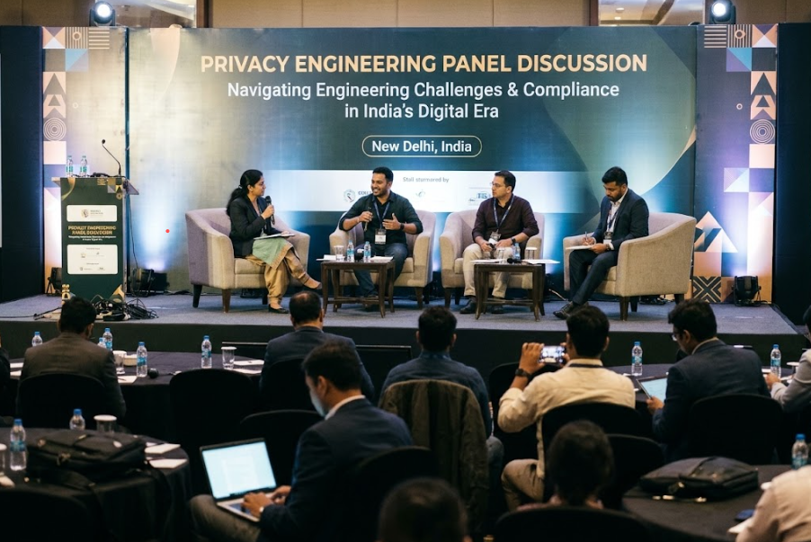 Privacy engineering panel discussion in New Delhi