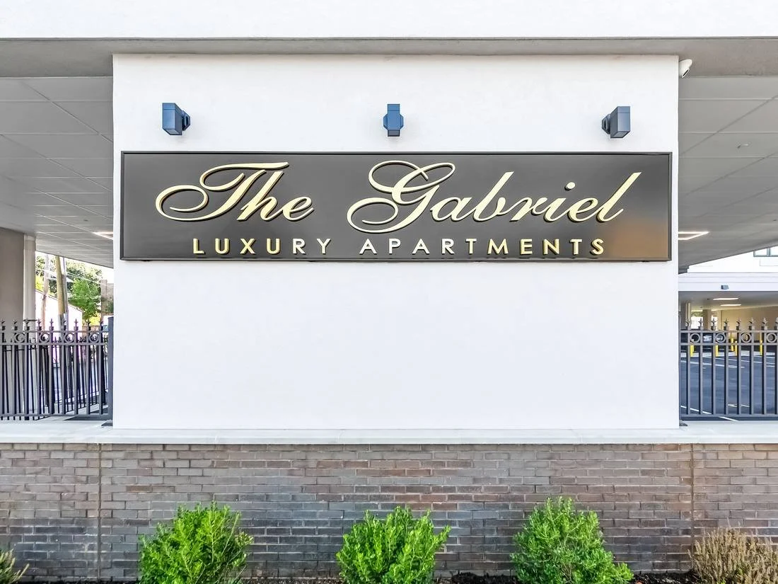 The Gabriel Bogota entrance sign