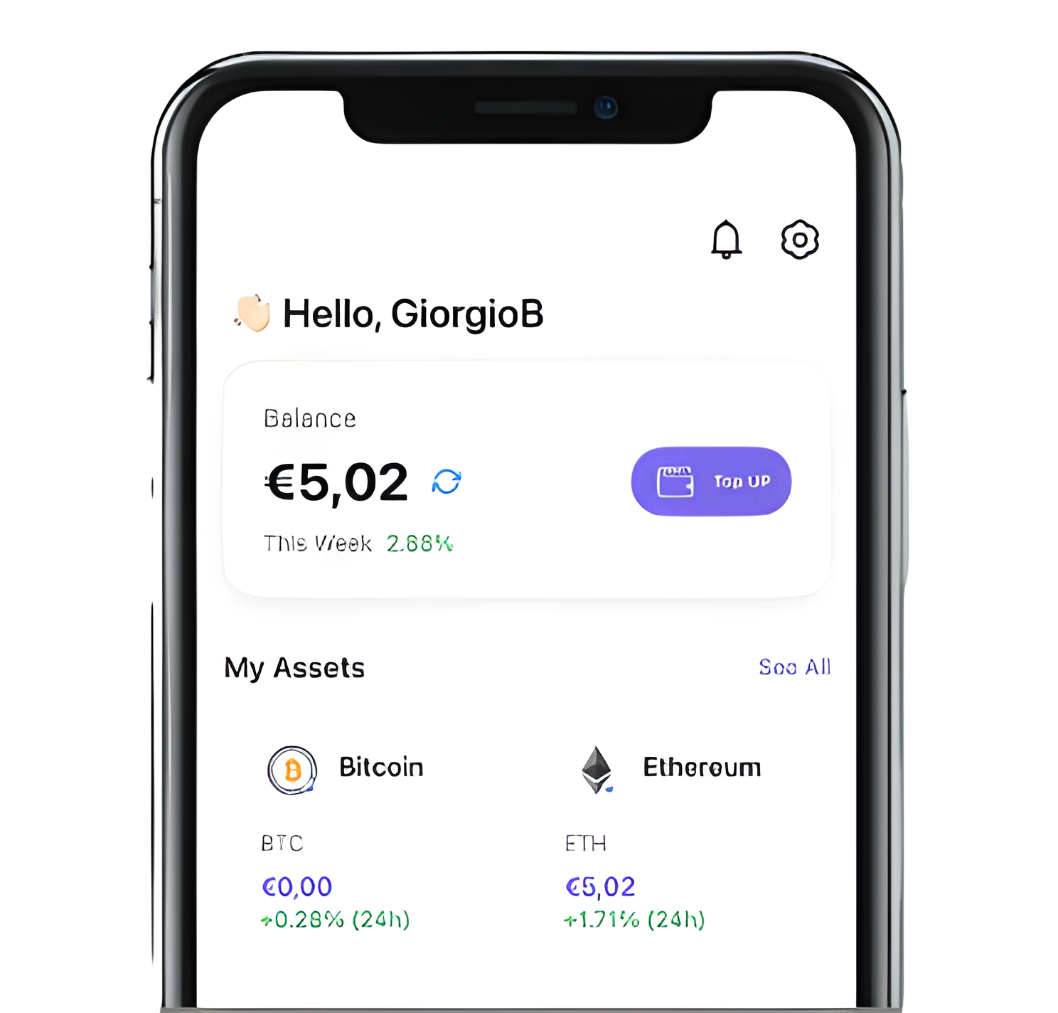 Your crypto feature