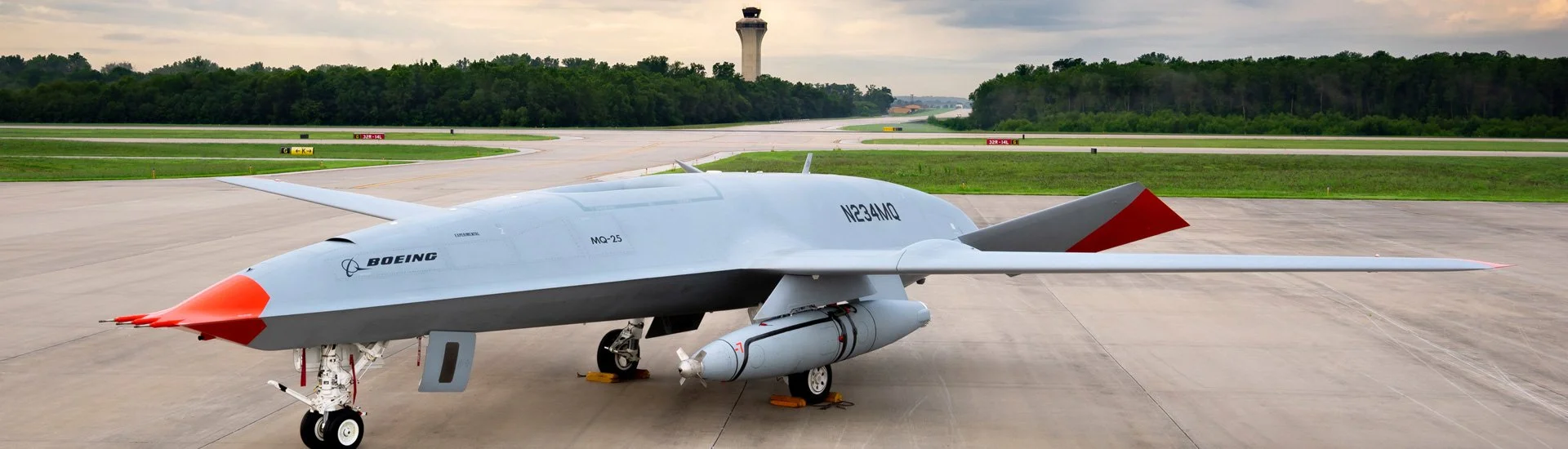 Boeing MQ-25 Stingray unmanned aerial refueling aircraft