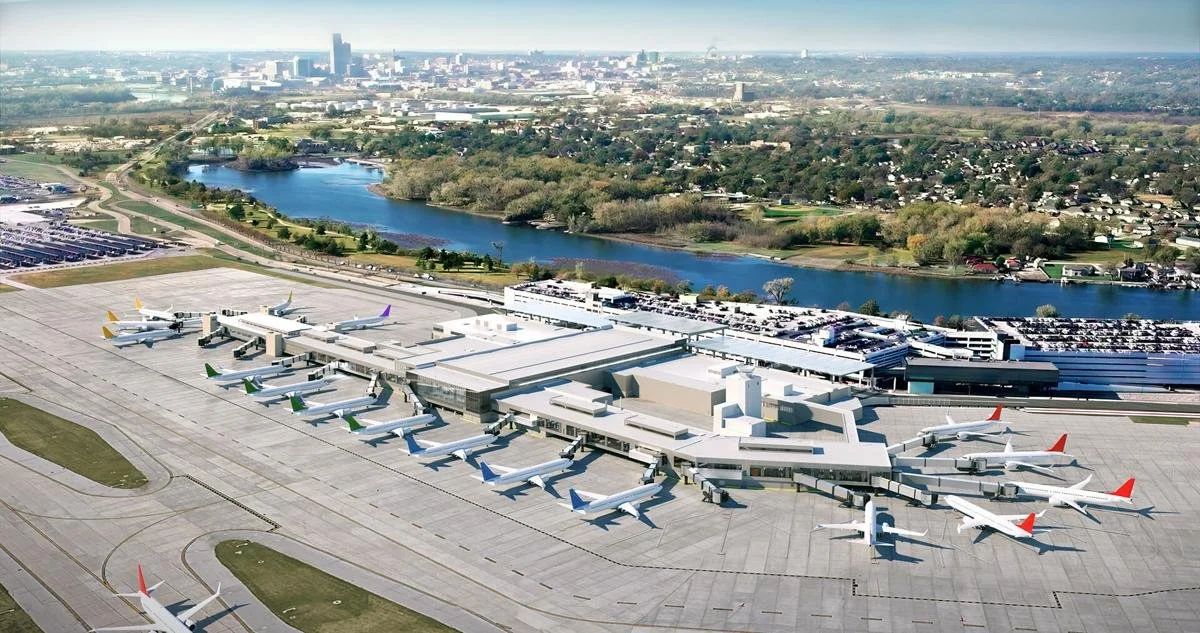 Eppley Airfield terminal rendering