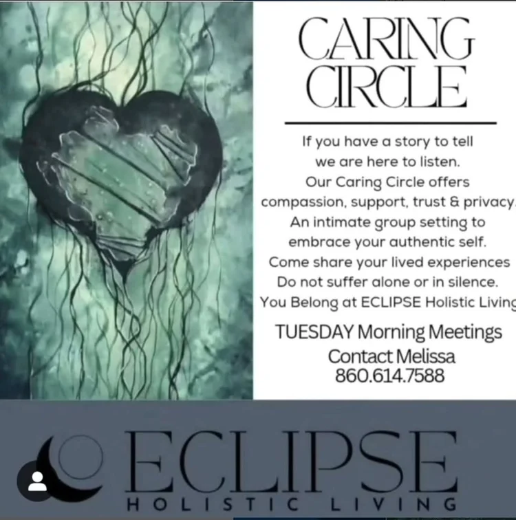 Caring Circle is offered every Tuesday morning.