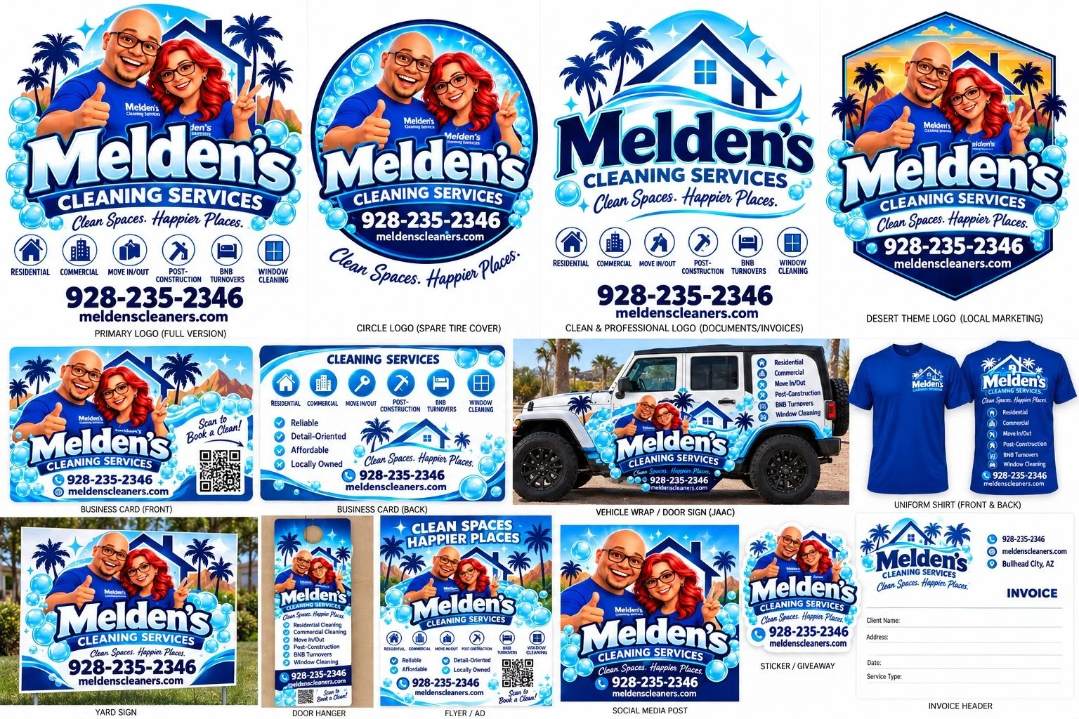 Melden’s professional logo
