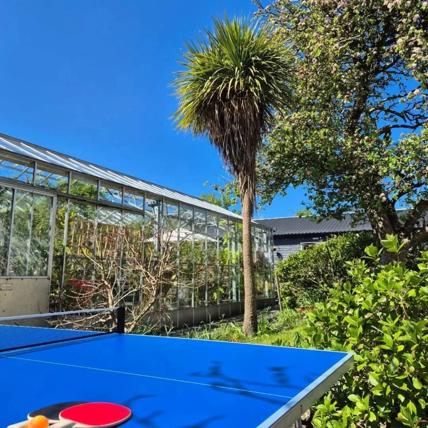 Outdoor family games at Glenbarr Stores