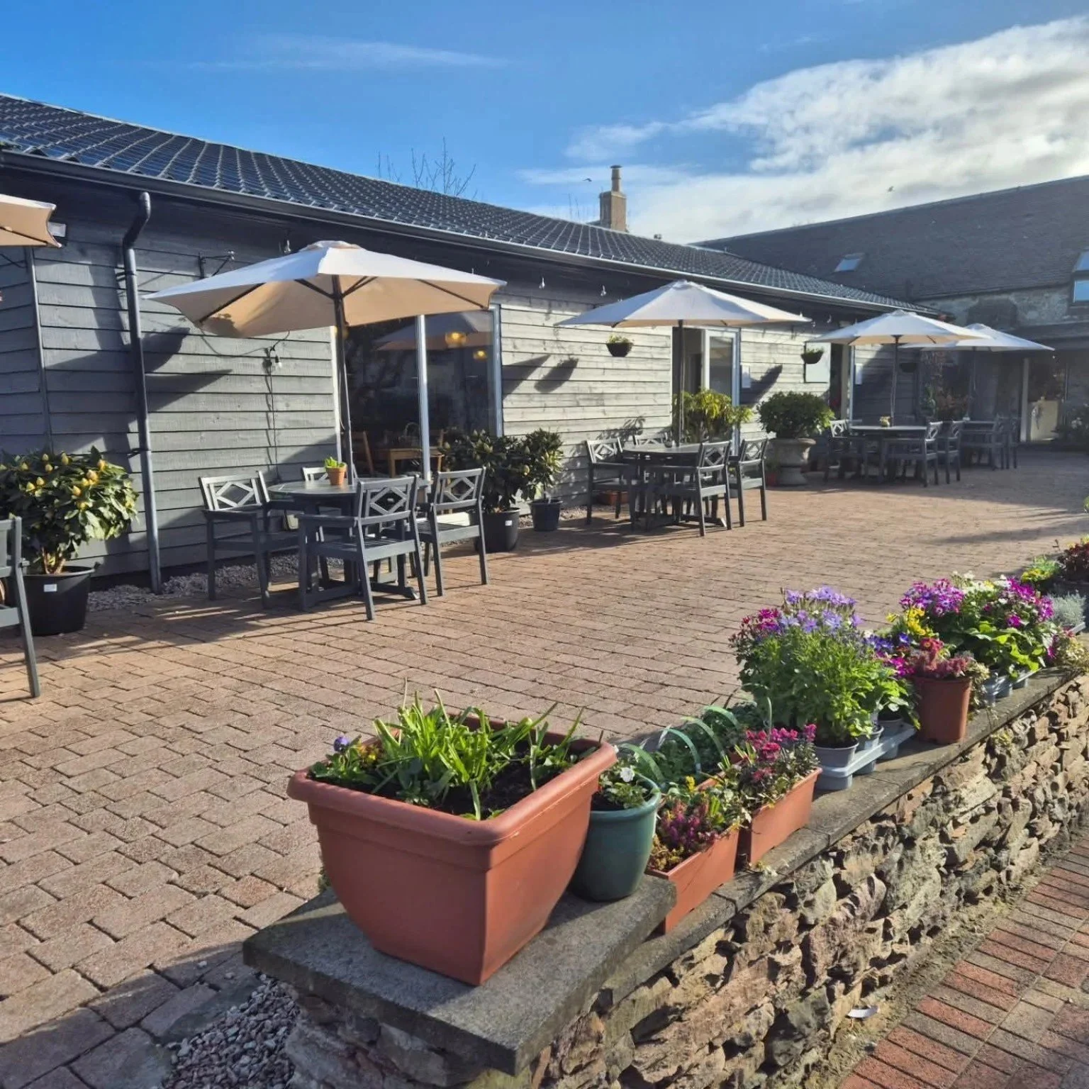 The Glenbarr courtyard