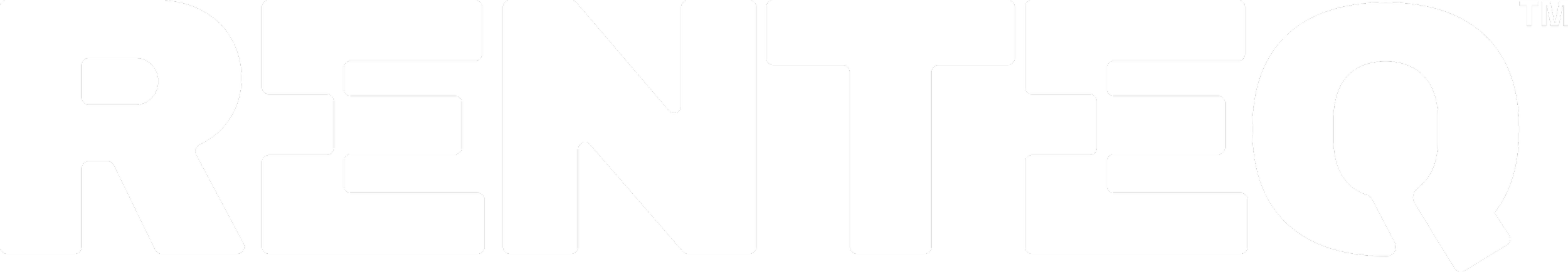 Renteq Logo Clean White
