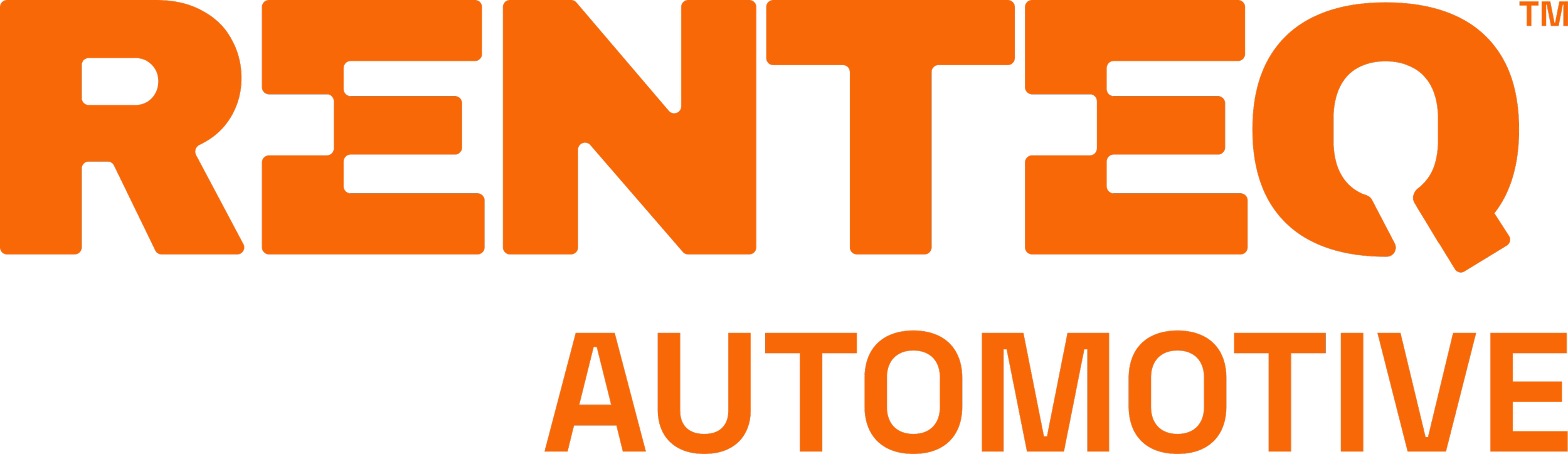 Renteq Logo Orange Right
