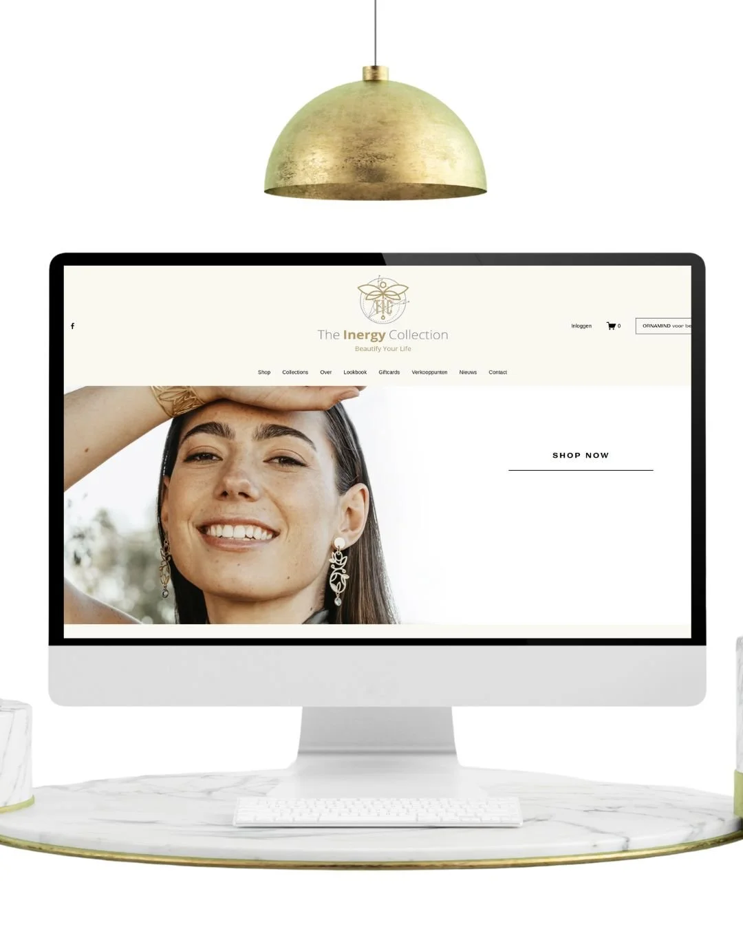 Website van The Inergy Collection
