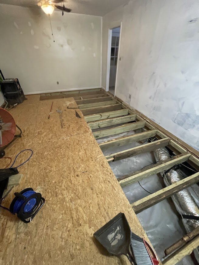 Concrete Subfloor Prep and Repair Augusta