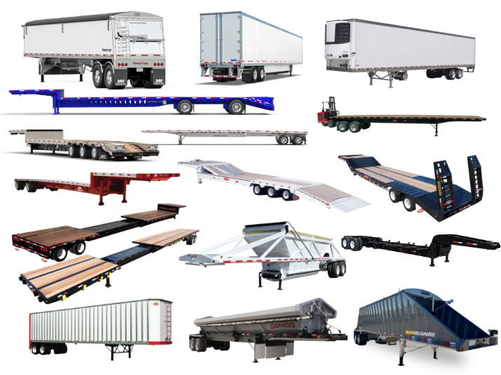 Semi trailer sales and rentals in Spokane Washington