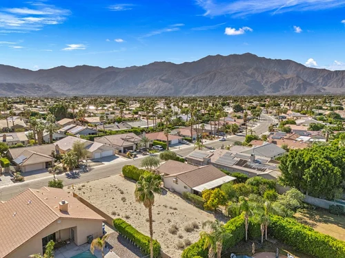 Cathedral City toward the Santa Rosa Mountains