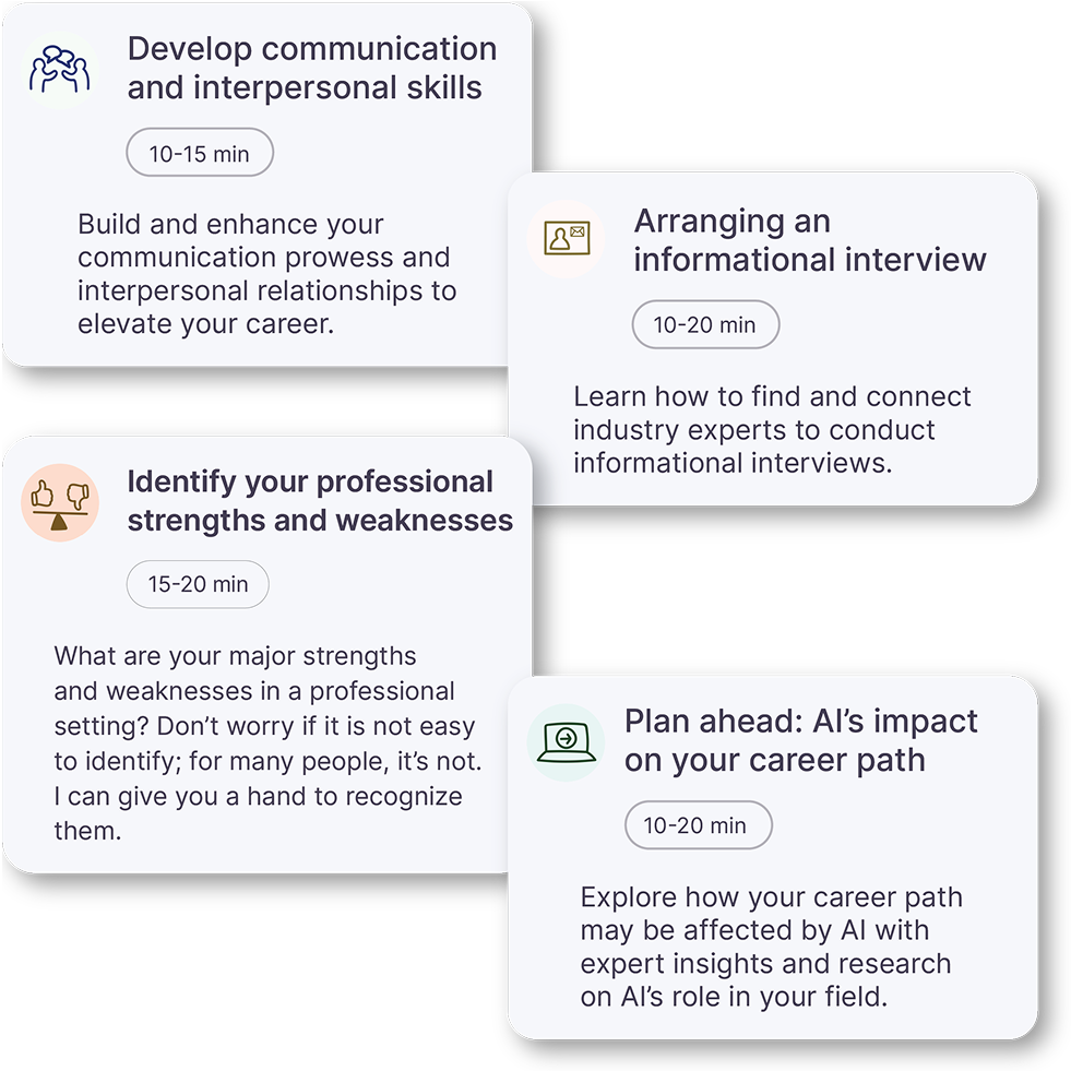 Coach activity tiles