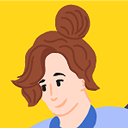 illustration. Female Coach user.