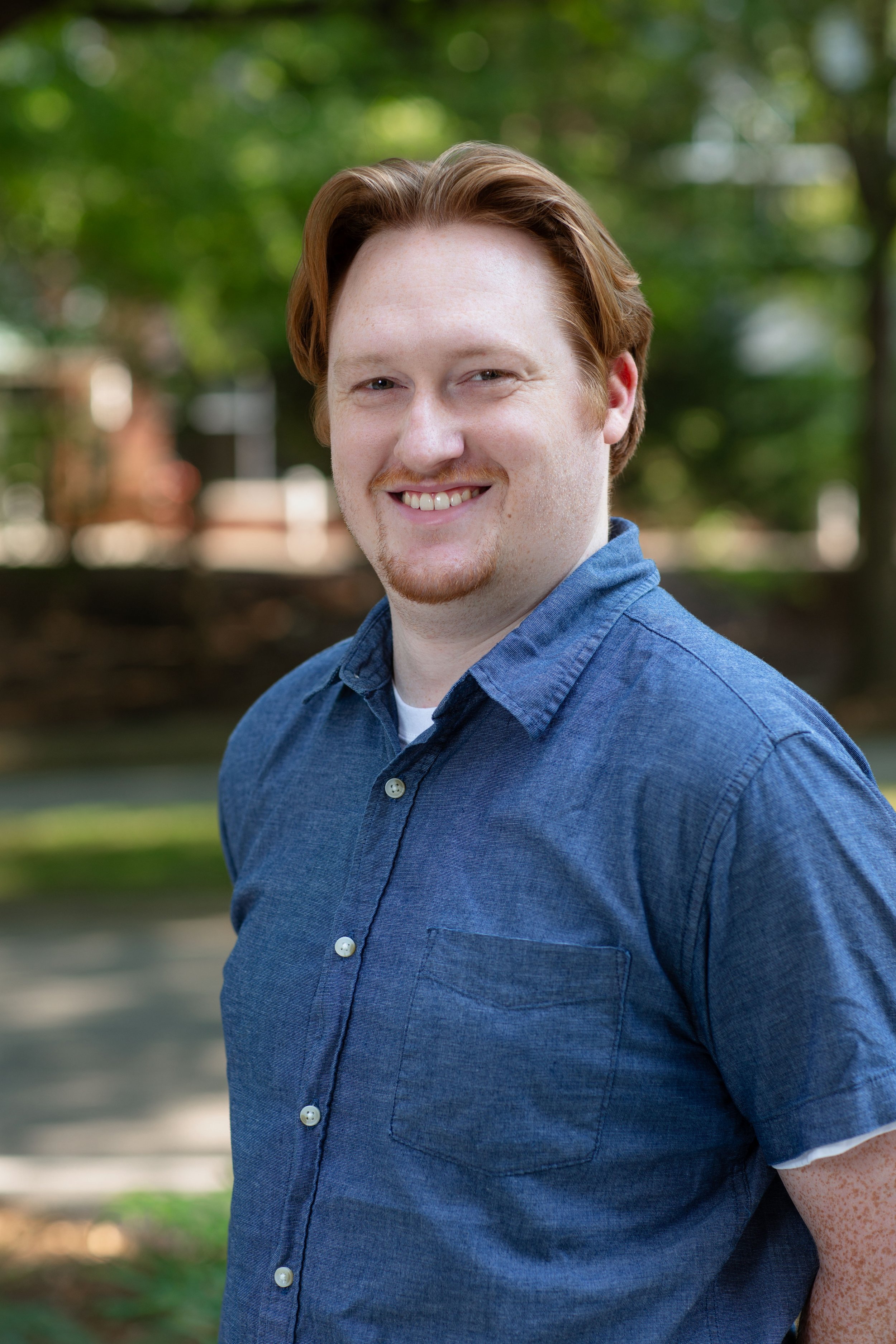 Headshot of Cameron Smith, software engineer for Collaborations Pharmaceuticals Inc
