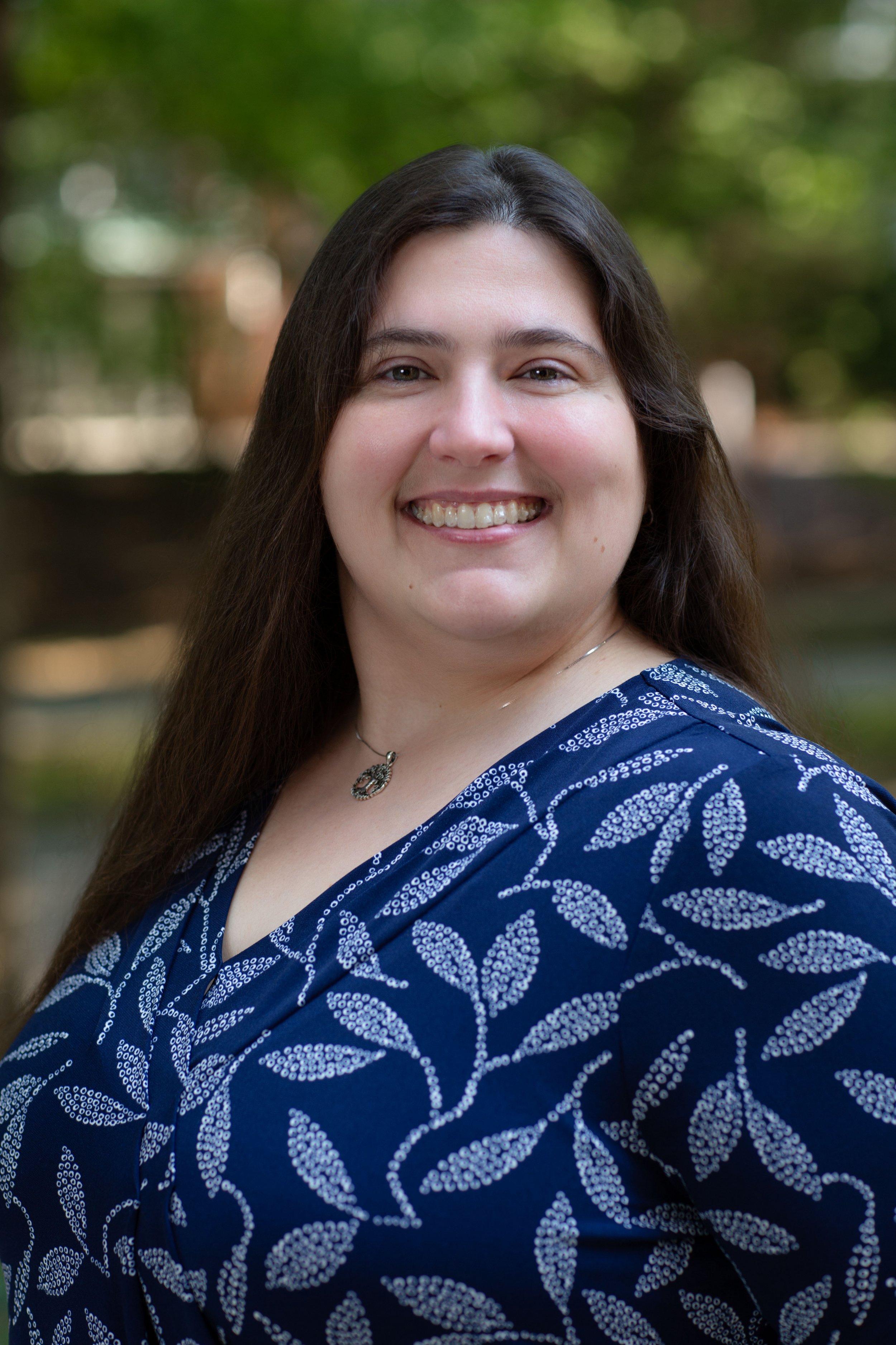 Headshot of Dr. Patricia Vignaux, staff scientist for Collaborations Pharmaceuticals Inc
