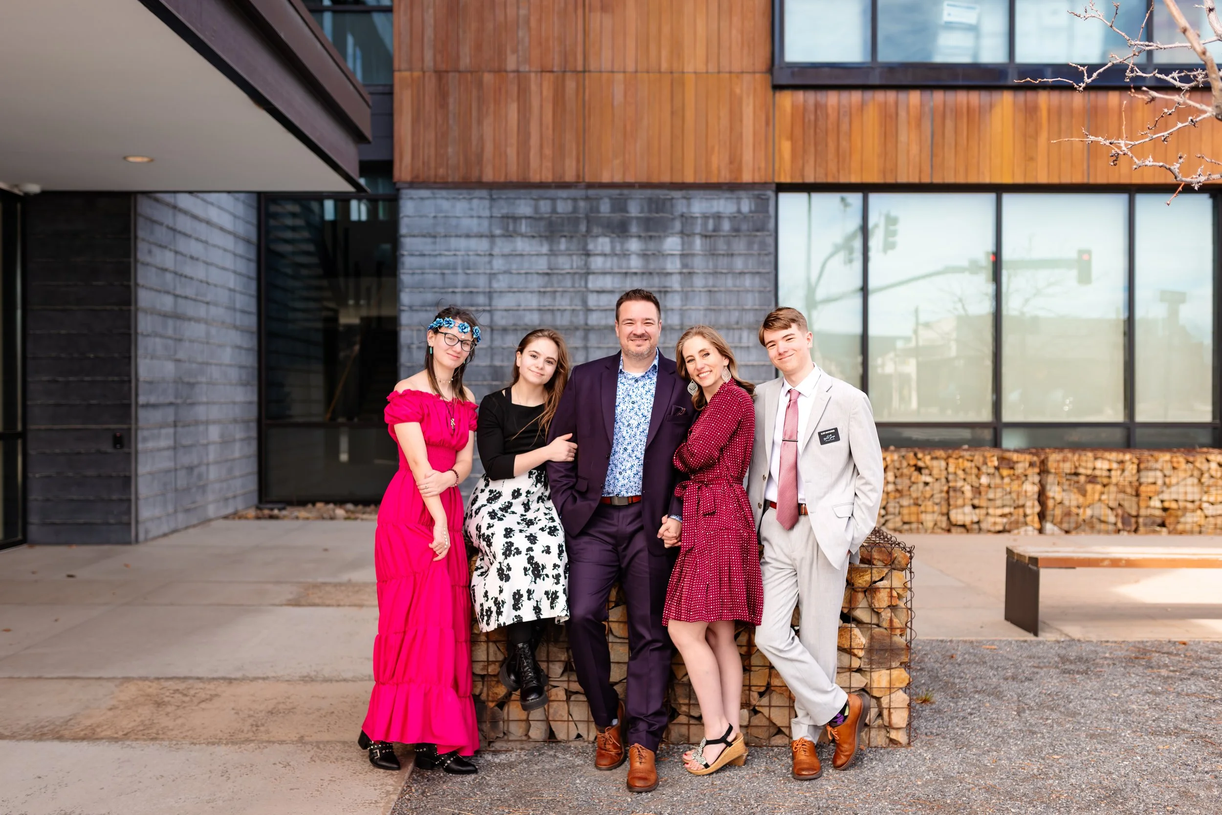 Matt MacPherson with his family