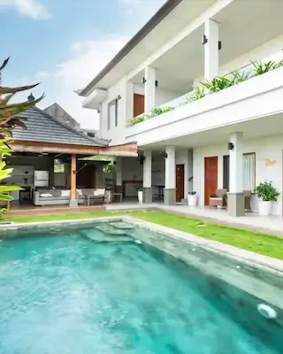private pool at bali harmony rehab in pererenan bali representing calm, privacy and personalised recovery environment