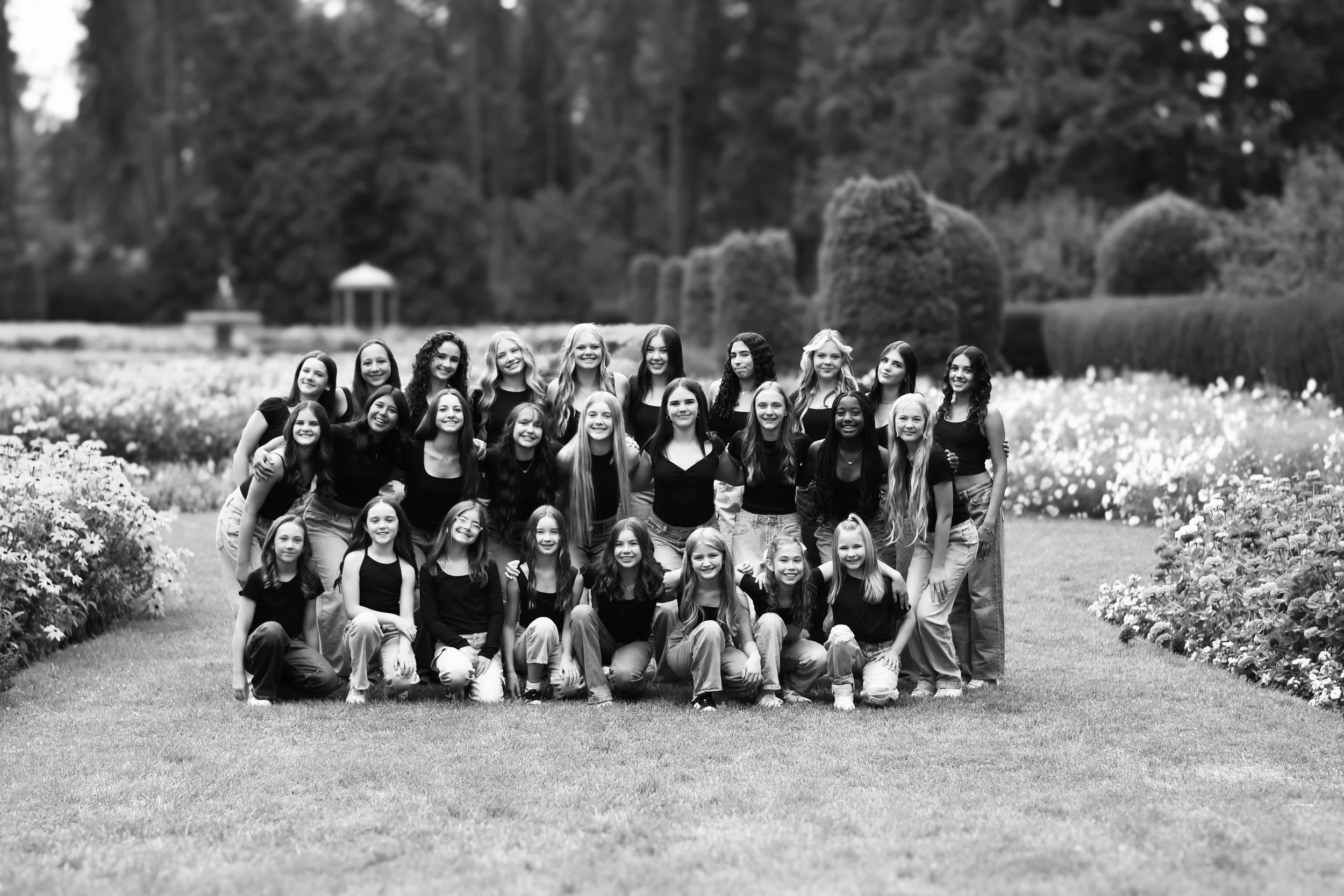 509 Collective dancers rehearsing together