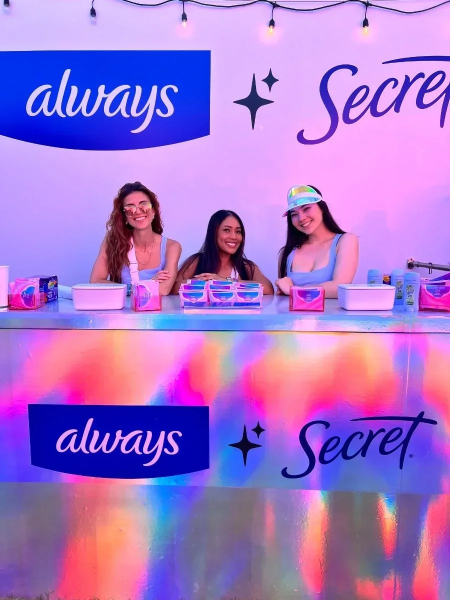 Always x Secret The Refresh Room at Coachella