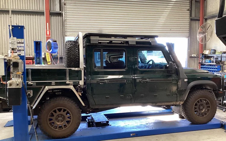 Ineos Grenadier GVM upgrade at Busselton Auto Repairs