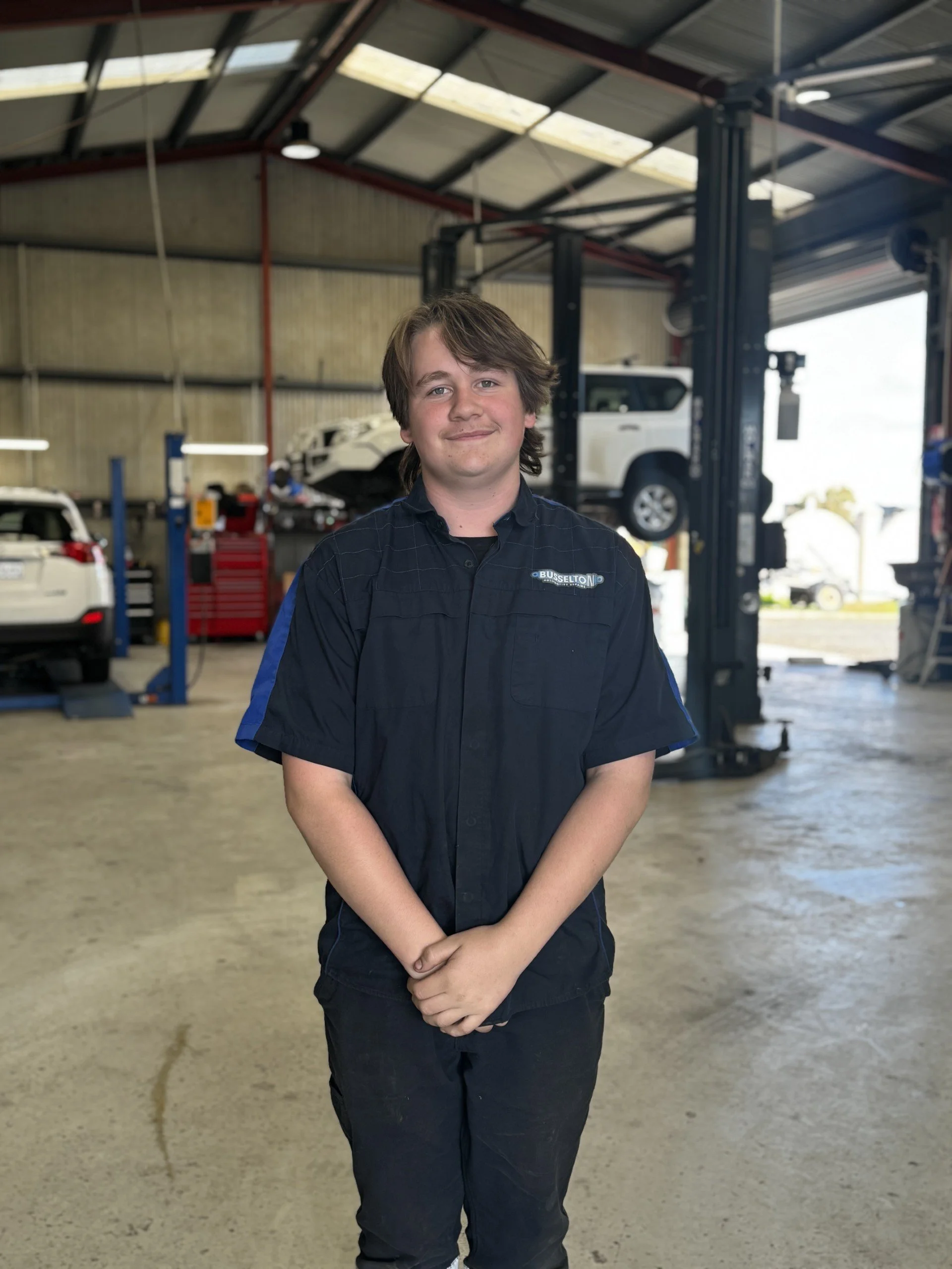 Ethan, First Year Apprentice