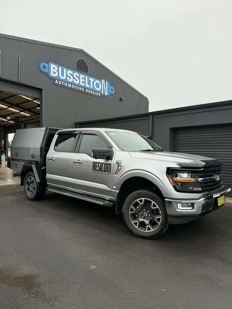 Ford F-150 GVM upgrade at Busselton Auto Repairs