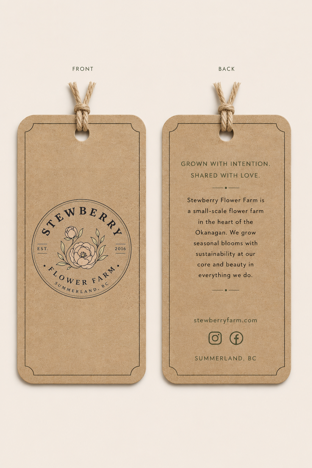 Stewberry hangtag three