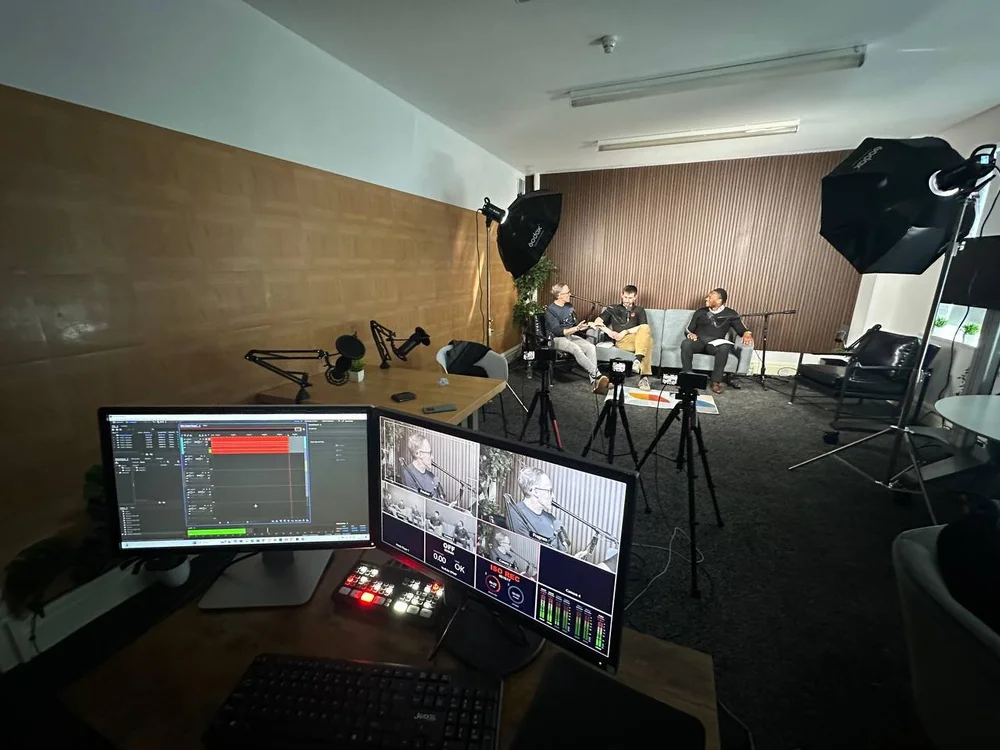Content creation studio space for video production and photography rental in the UK - Title Productions