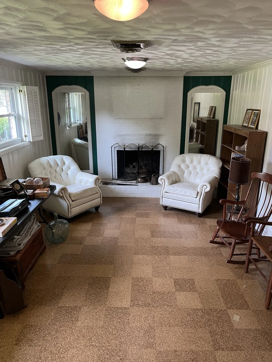 The same living room after Chaos Organized completed the project
