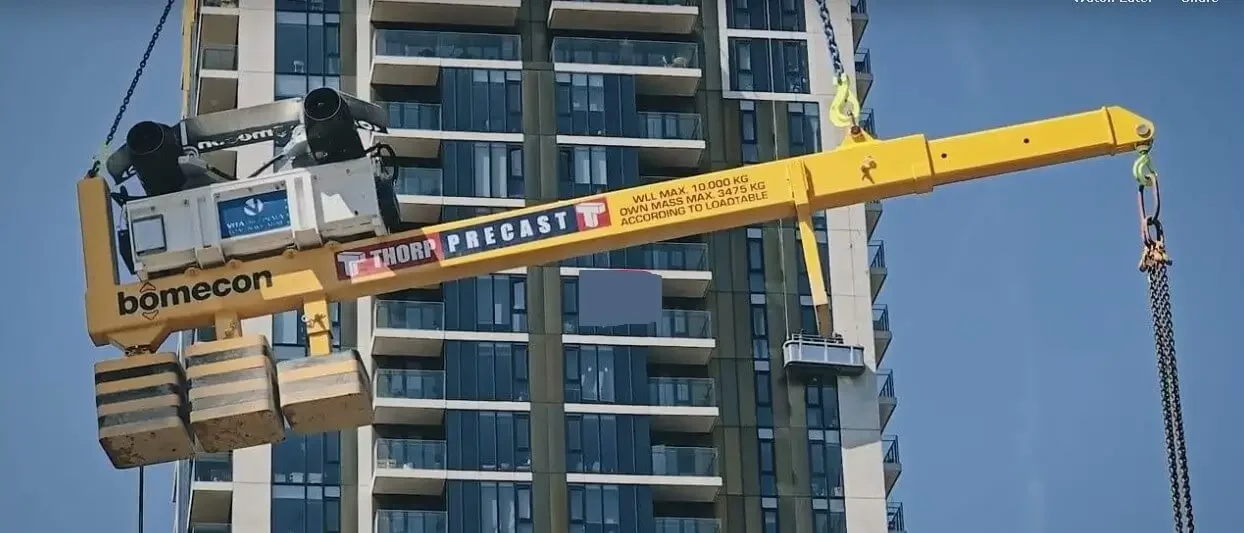 RocketLever offset lifting equipment