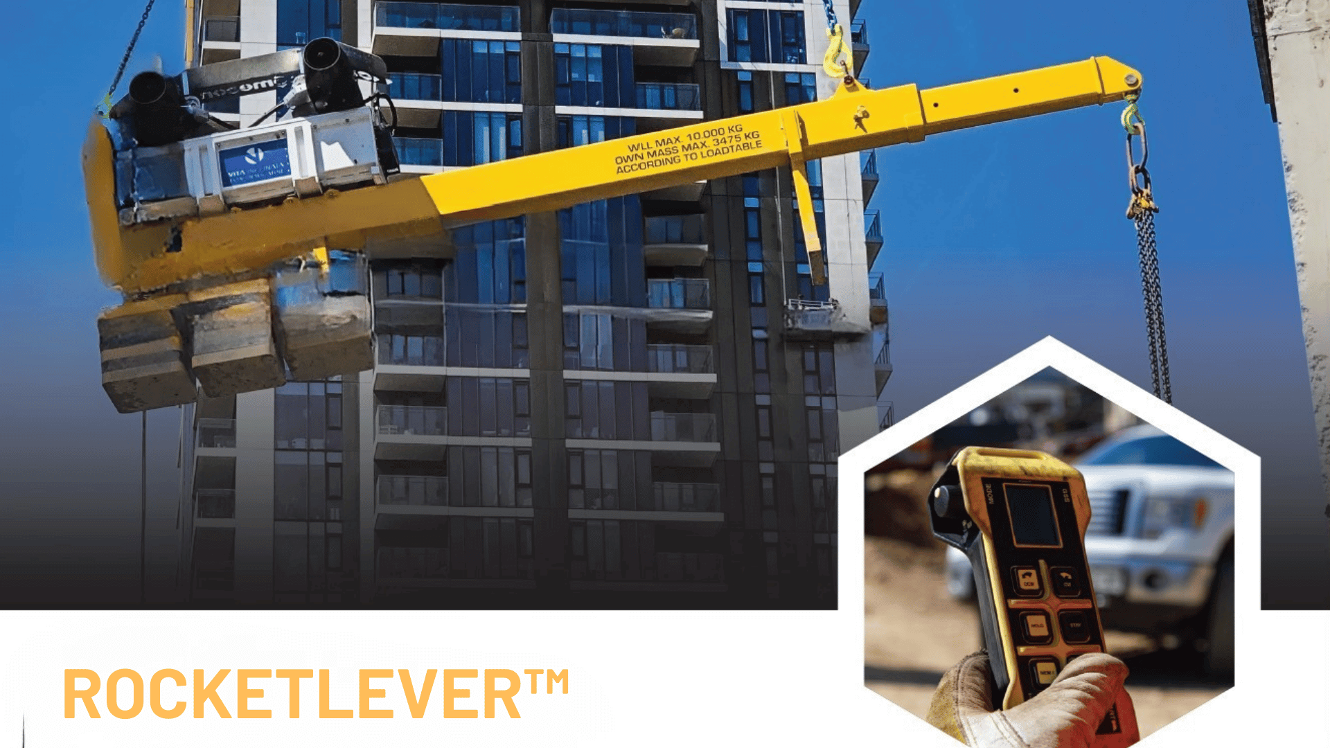 RocketLever Offset Lifting Beam