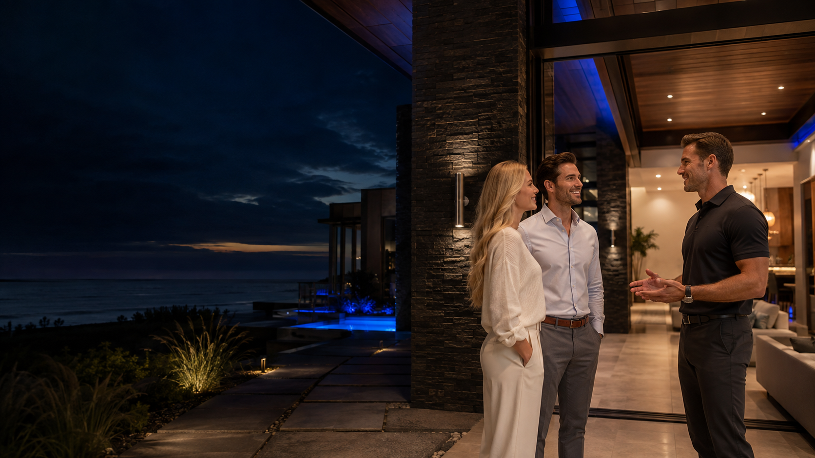 Luxury coastal home consultation with MDI Custom Homes