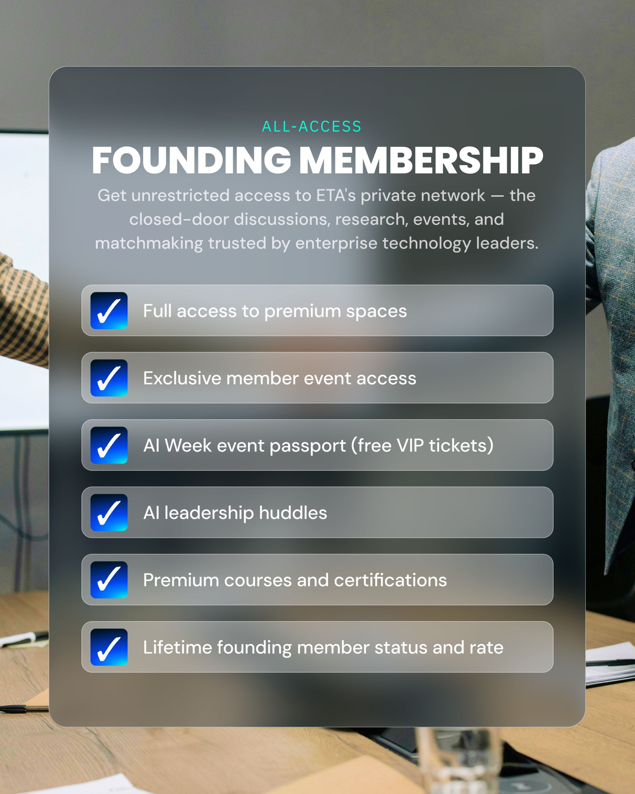 ETA PRO Membership