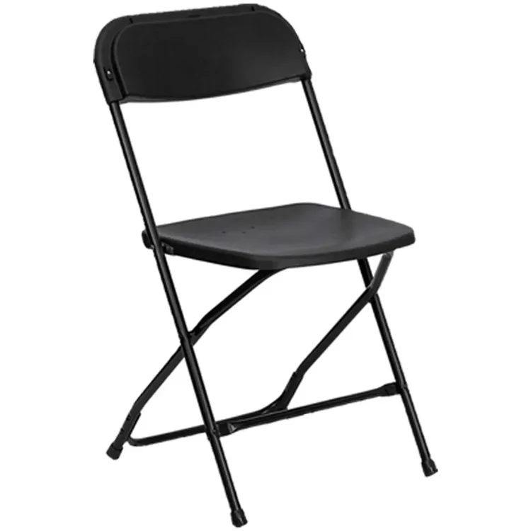 Traditional Folding Chair - Black