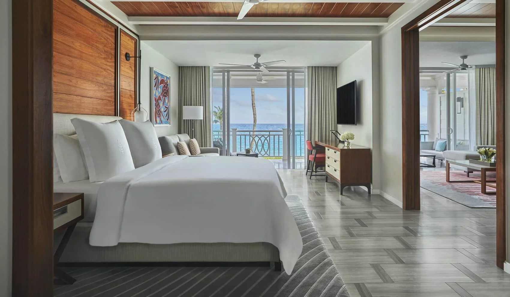 Luxury suite at The Ocean Club Four Seasons Bahamas