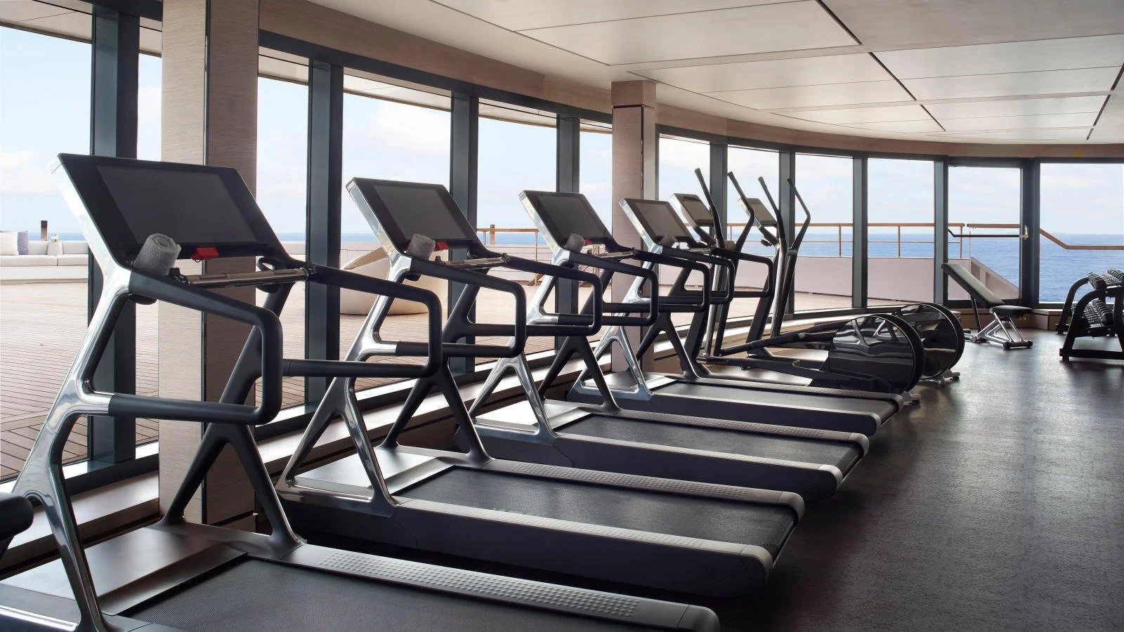 Evrima Fitness Studio onboard Ritz-Carlton Yacht Collection