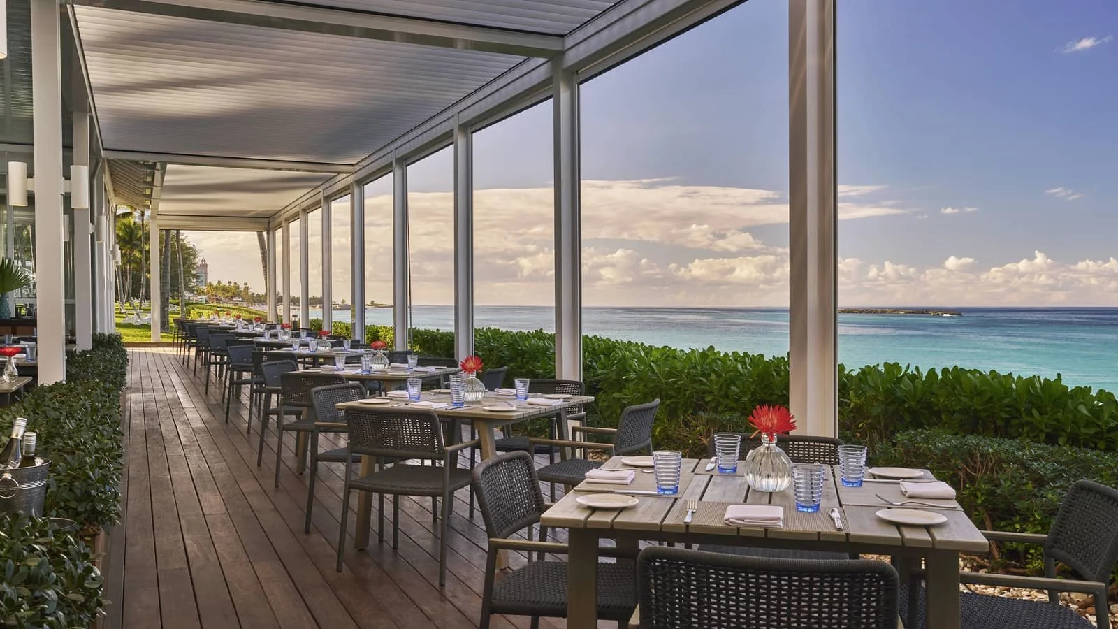 The Ocean Club Four Seasons Bahamas oceanfront view