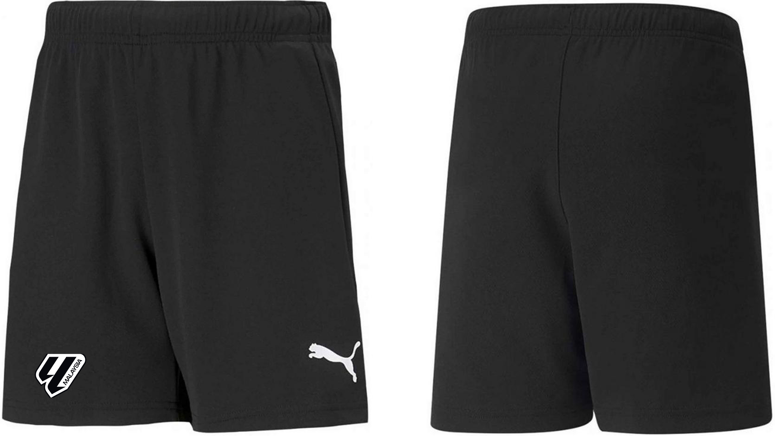 Football Shorts - Front and Back