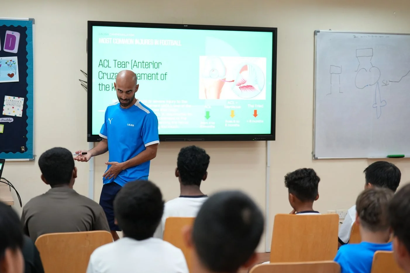 Sports science workshop