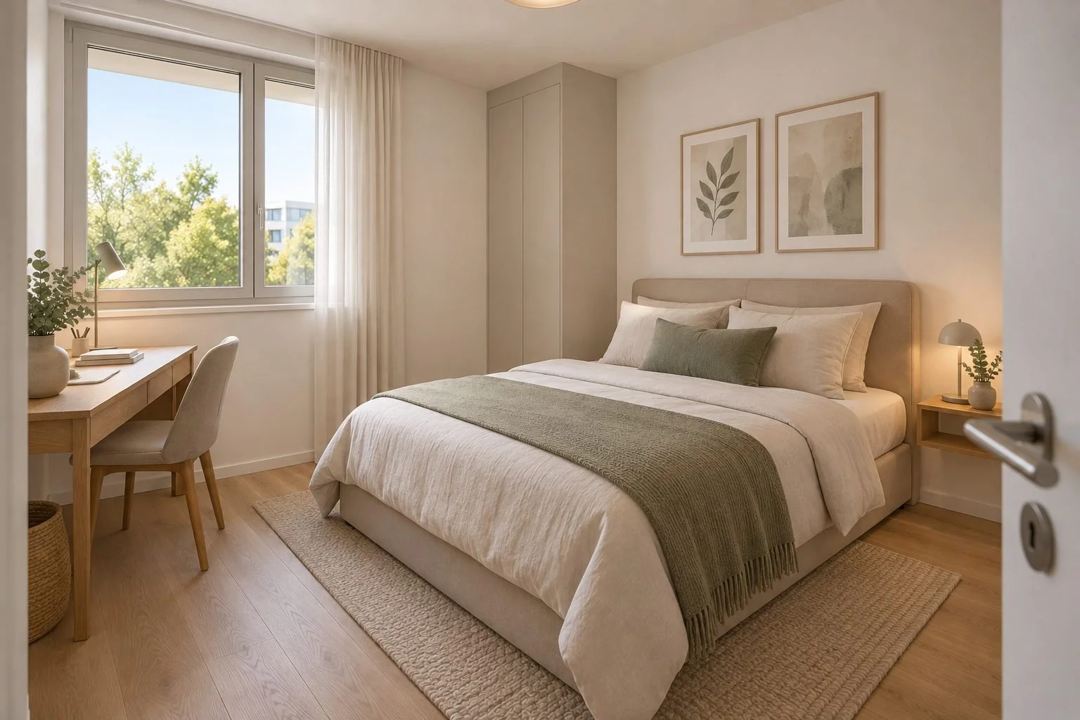 Visualisierung Zimmer 12.2 m², Wohnung B09