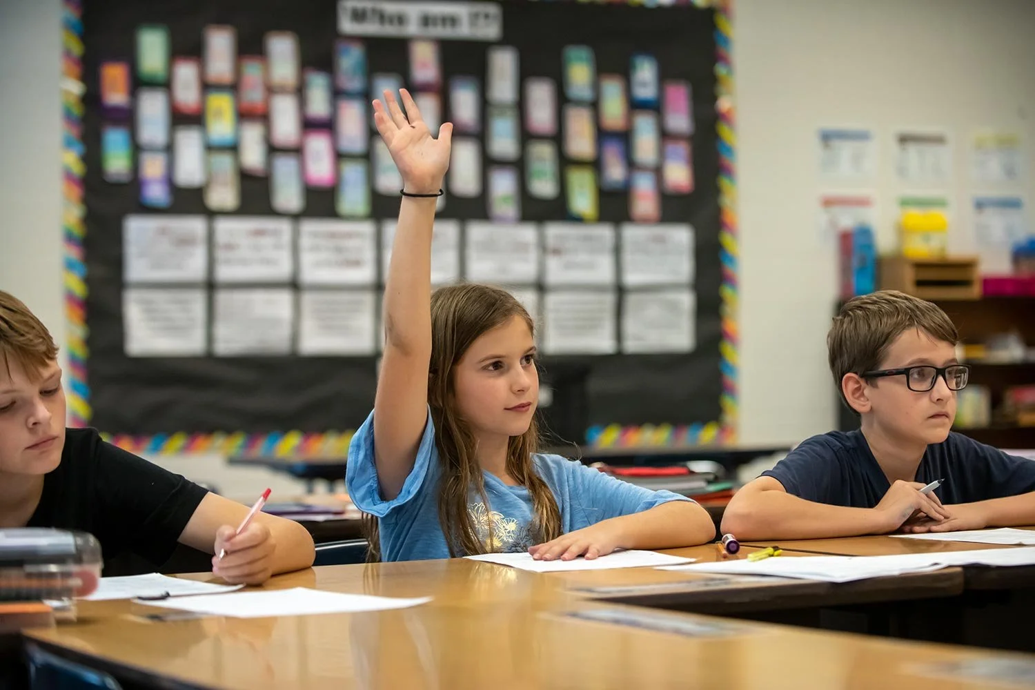 Lower school students at LCCS