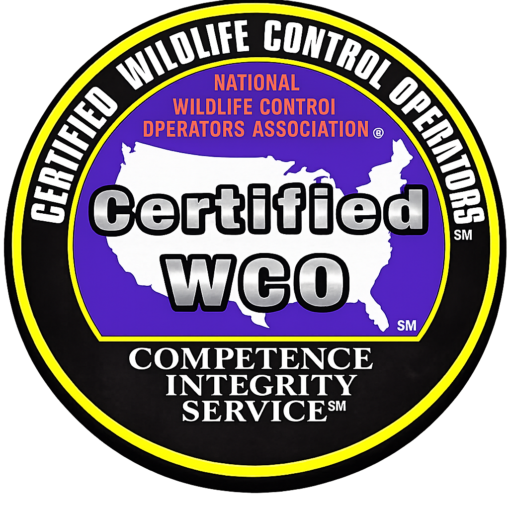 WCO Certified Wildlife Control Operator