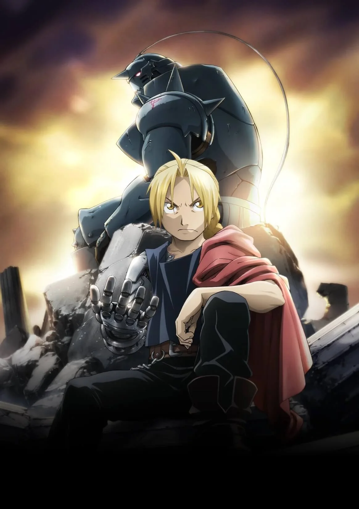 Fullmetal Alchemist: Brotherhood 2009 key art